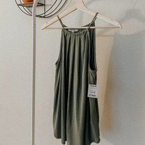 Sleeveless Green Top - SMALL - NWT